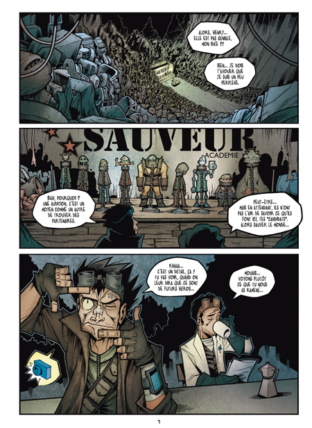 Le Visiteur du Futur T1 : L'Élu des dieux - Par Gosh & Descraques - Ankama Editions