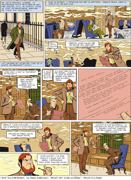 Les Aventures de Philip et Francis – T2 : « Le Piège machiavélique » - Par Veys & Barral – Dargaud.