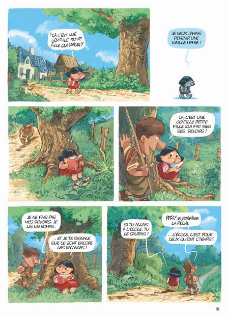 Les Souvenirs de Mamette, T2 : Le Chemin des écoliers - Par Nob - Glénat