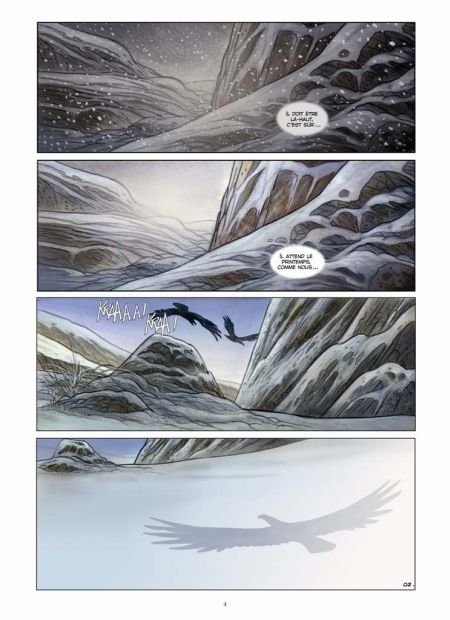 Kraa, T.2 : L'Ombre de l'aigle - Par Benoît Sokal - Casterman