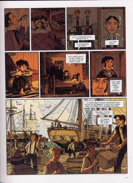 Achab, T 1 : Nantucket - Par Patrick Mallet - Treize étrange