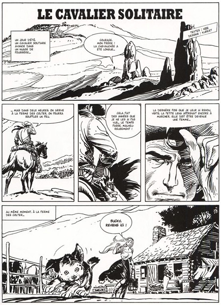 Tex - Le Cavalier solitaire - Par Claudio Nizzi et Joe Kubert - Clair de Lune