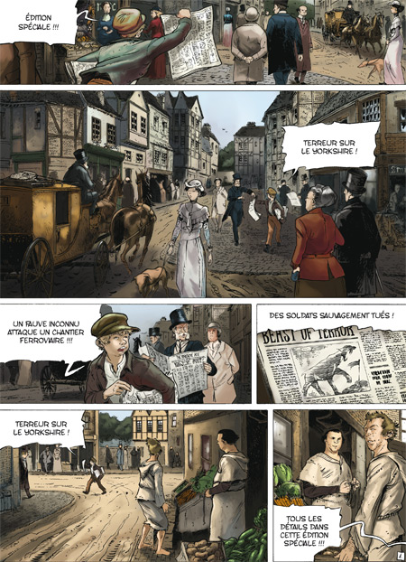 Les Carnets de Darwin - T2 : "La Mort d'une bête" - Par Runberg & Ocaña - Le Lombard