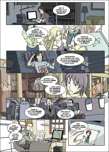 Cutie B – T1 – par Marazano & Li - Dargaud