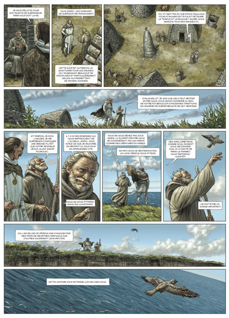 Les Druides – T5 : La Pierre de Destinée – Par Istin, Jigourel & Lamontagne – Soleil