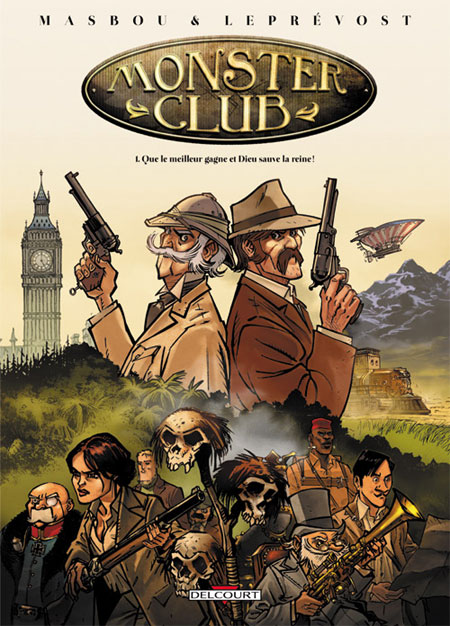 Masbou & Leprévost ("Monster Club") : "Trop de steampunk tue le steampunk"