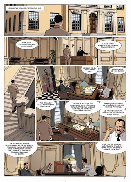 Kersten, médecin d'Himmler T. 2 : Au Nom de l'humanité - Par Patrice Perna et Fabien Bédouel - Ed. Glénat
