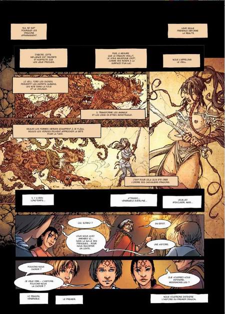 La geste des chevaliers dragons , T14 : La première - Par Palma, Cossu, Sentenac & Ange - Soleil
