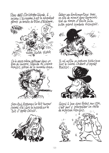 Gérard Depardieu, le biopic en BD - Par Sergio Salma - Ed. Bamboo