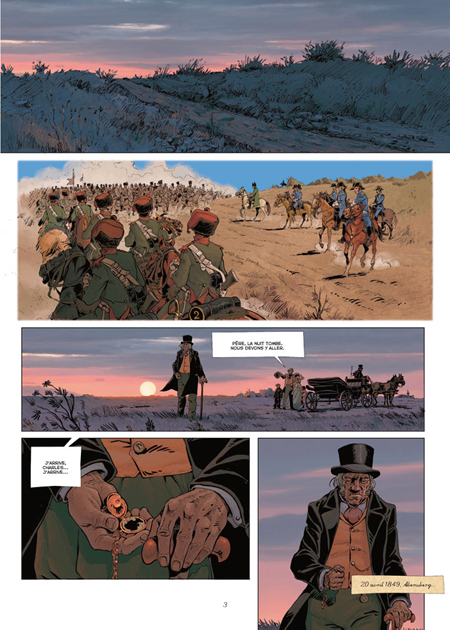 Souvenirs de la Grande Armée – T3 : 1809 – Voir Vienne ou mourir ! - Par Dufranne & Alexander – Delcourt