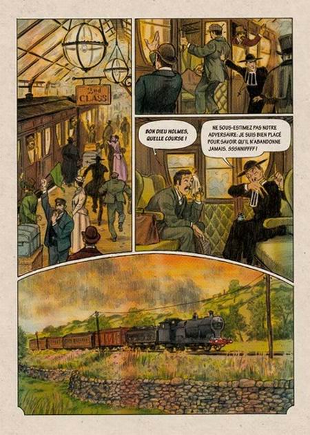 L'ultime Défi de Sherlock Holmes - Par Cotte & Stromboni d'après Michael Dibdin - Rivages/Casterman/Noir