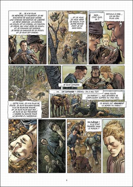 Je suis Cathare, Tome 4 : La Légereté du monde - Par Makyo & Calore - Delcourt
