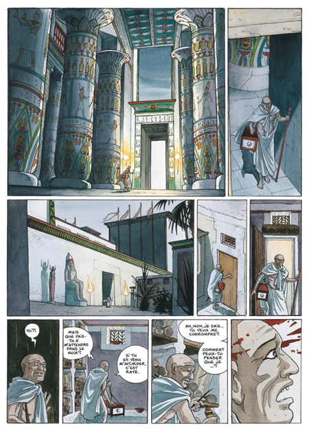 Sur les Terres d'Horus - T7 : Neferhor ou la quête d'Isis - Par Isabelle Dethan - Delcourt 