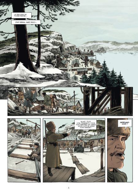La Grande Évasion : la balade de Tilman Razine - Par Kris & Martinez - Delcourt