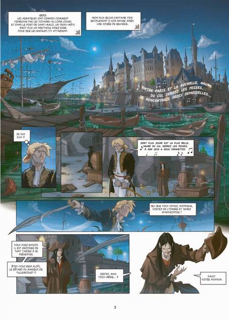 My Lady Vampire, tomes 1 à 3 - Par Alwett, Rutile & Nicolaci - Soleil Blackberry