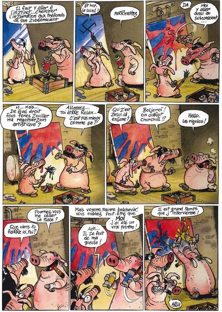 La foire aux cochons T.3 : Le vent de l'histoire a tourné - Par Ptiluc - Vent des Savanes
