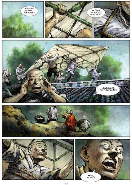 "Le Temple flottant " - Par Zhang Xiaoyu - Mosquito Editions