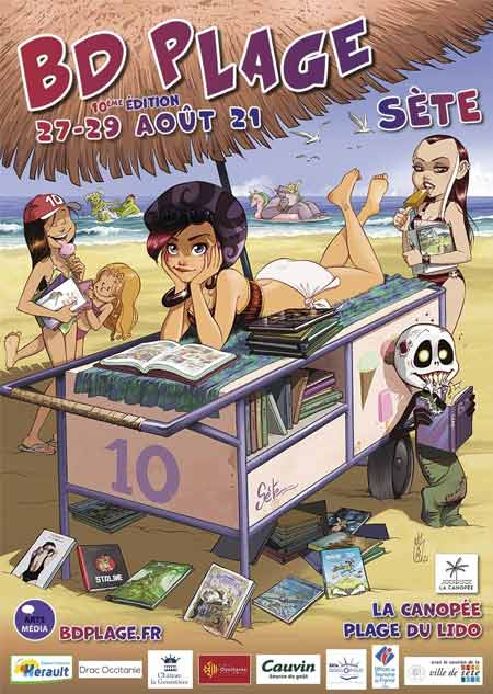 10e Festival BD PLAGE à Sète (34200)