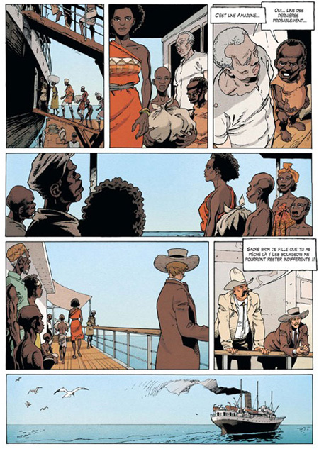 La Vénus du Dahomey - T1 : La Civilisation hostile - Par Galandon & Casini - Dargaud
