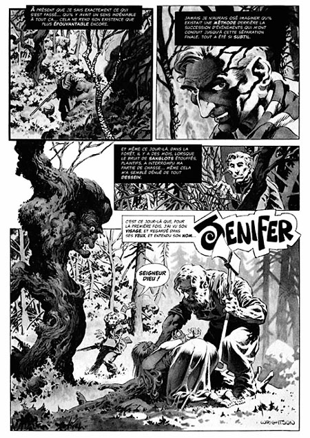 Wrightson, orfèvre du dessin d'horreur