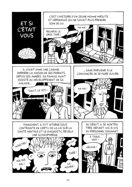 Fables psychiatriques - Par Darryl Cunningham (traduction Fanny Soubiran) - Ca et Là