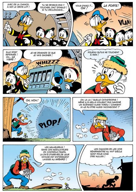 La Machine à remonter le temps T1 - Collectif Disney - Glénat