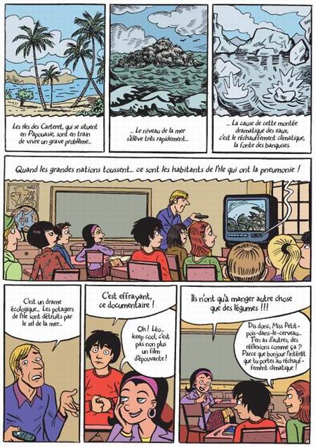 Léo & Léa, T4 : Au secours, ça fond ! - Par Catel & Grisseaux - Casterman