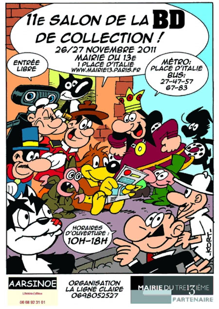 Salon de la Bande Dessinée de Collection à Paris