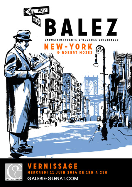 Exposition Olivier Balez - Galerie Glénat (Paris) 