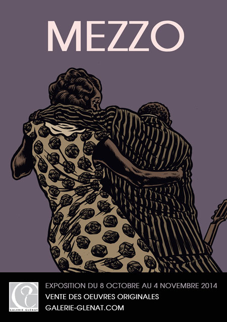 Exposition Mezzo à la Galerie Glénat