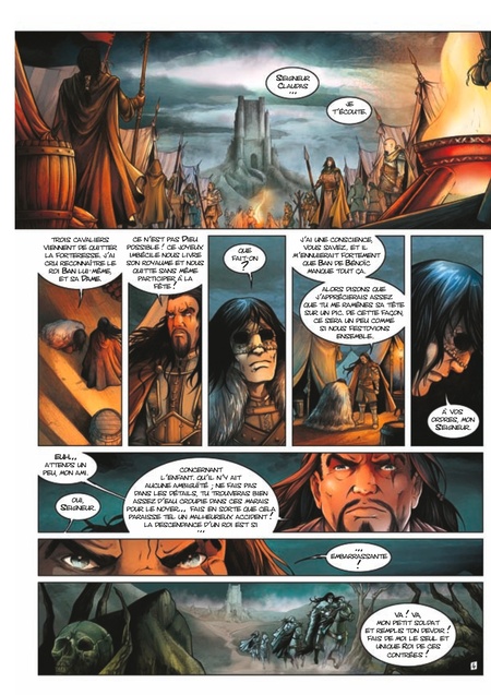 Lancelot – T1 : Claudas des Terres Désertes – Par Istin & Alexe – Ed. Soleil
