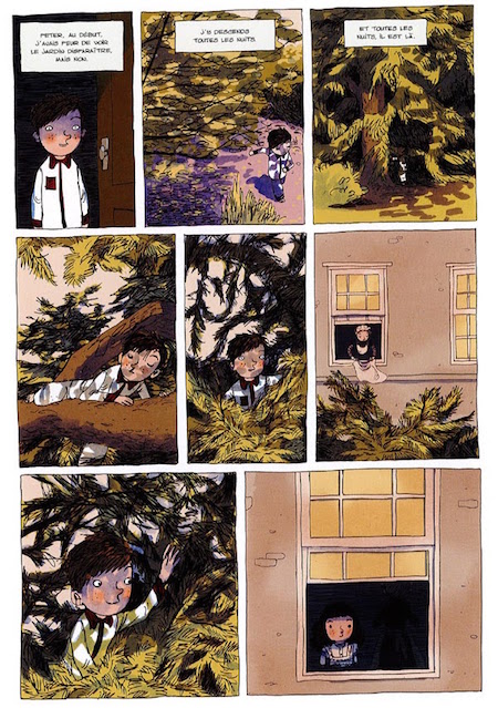 Le Jardin de minuit - Par Edith - Soleil