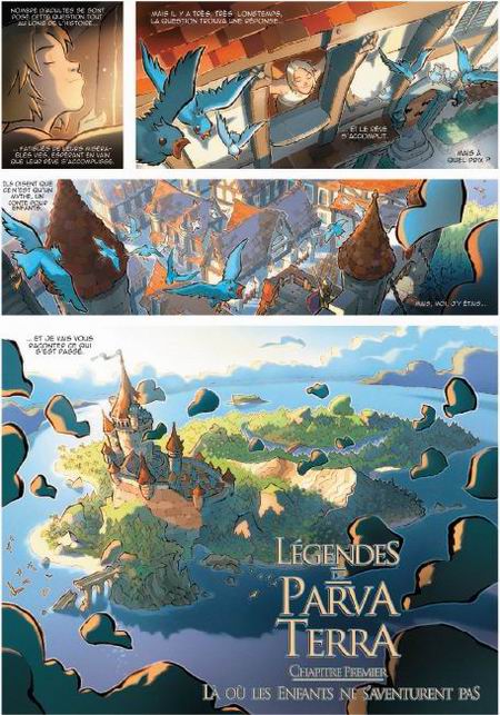 Légendes de Parva Terra, T1 : Là où les enfants ne s'aventurent pas - Par Raul Arnaiz - Le Lombard