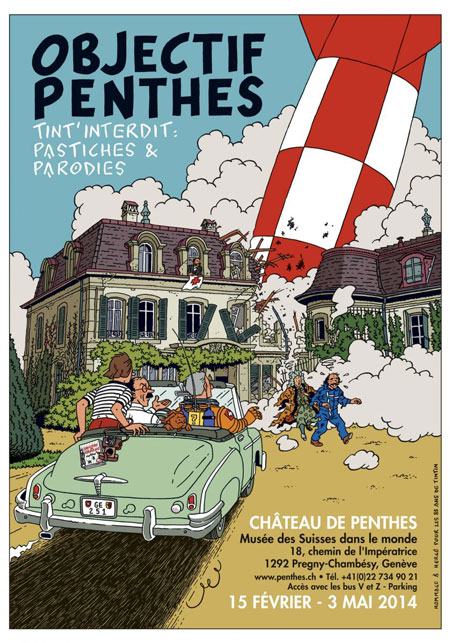 Objectif Penthes. Tint'interdit : pastiches et parodies