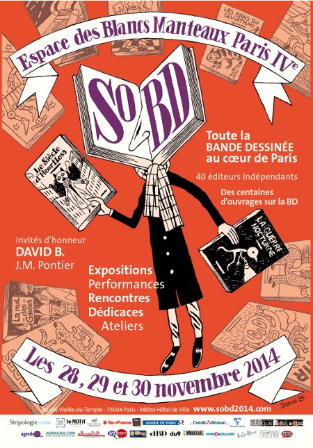 SoBD 2014, Le salon de la Bande Dessinée au coeur de Paris