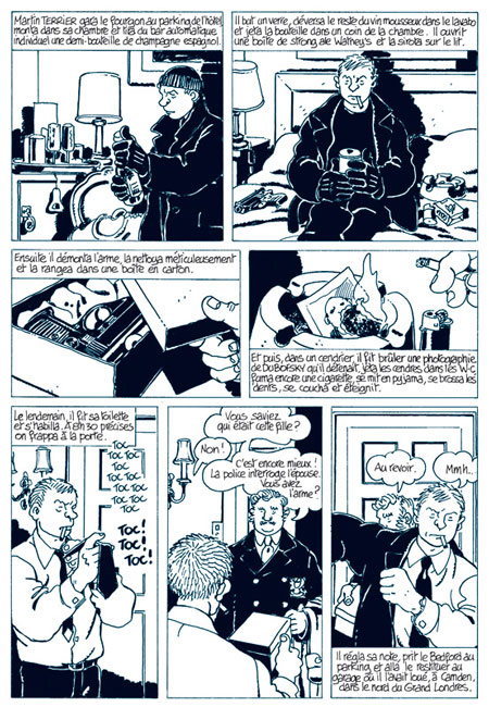 La Position du tireur couché - Par Tardi d'après Manchette - Futuropolis
