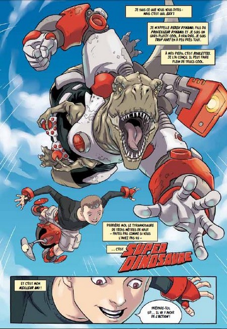 Super Dinosaure T1 - Par Robert Kirkman et Jason Howard - Delcourt