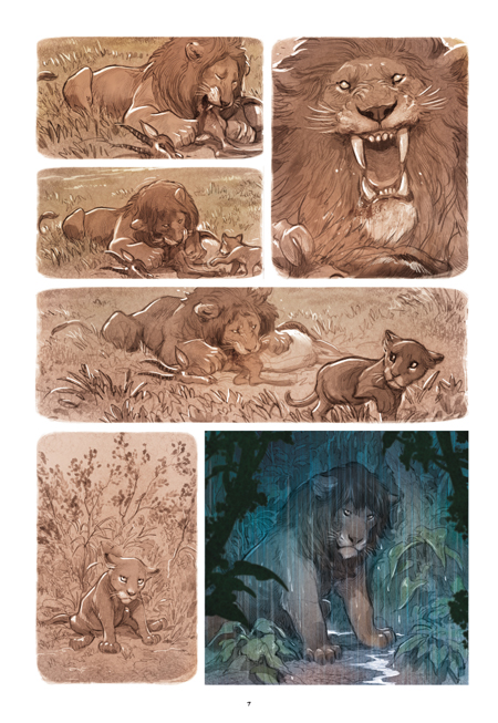 Love T3 : Le lion - Par Brrémaud & Bertolucci - Ankama Editions