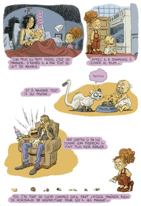 Je ne suis pas petite ! Le petit deuxième - Par Bruno Duhamel - La boîte à bulles