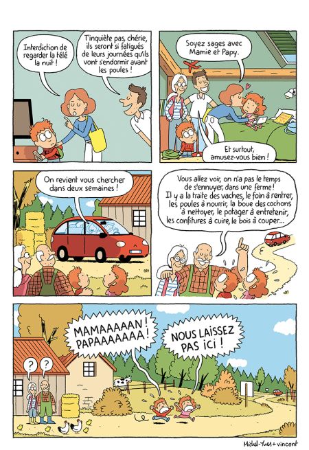 Oû es-tu Léopold ?, T3 : Micmac à la ferme - Par Schmitt & Caut - La Malle aux images