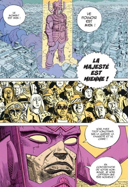 Silver Surfer : Parabole - Par Stan Lee et Moebius (trad. Makma / Ben KG) - Panini Comics