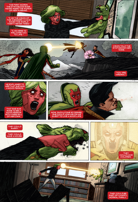 La Vision T2 – Par Tom King, Michael Walsh & Gabriel Hernandez Walta – Panini Comics