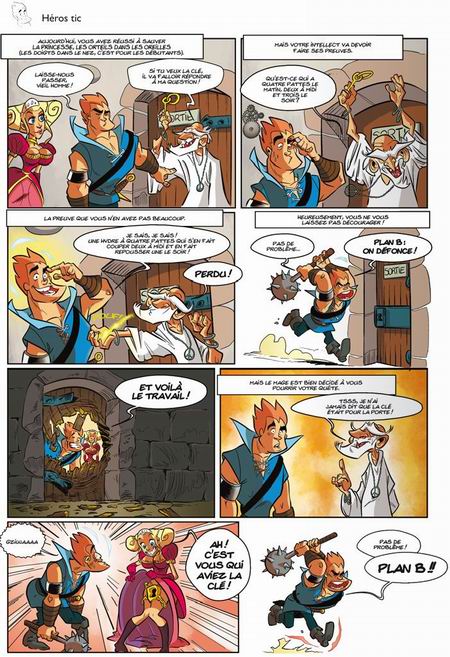 Un Héros presque parfait , T1 : Ne coupez pas la poire en deux - Par Fenech, Danjou & Mady - Vents d'Ouest
