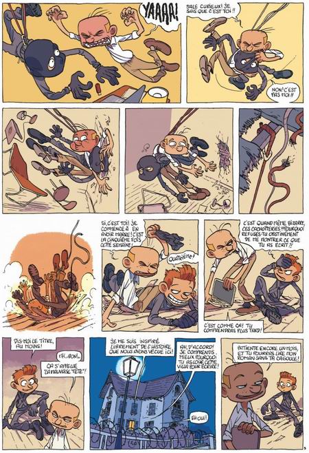 Spirou a "La Grosse Tête", et cela ne lui réussit pas