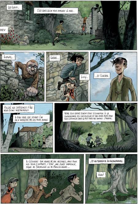 La Guerre des Lulus, T1 : 1914, La Maison des enfants trouvés – Par Régis Hautière & Hardoc – Casterman