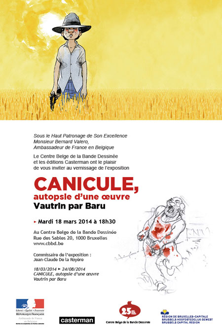CBBD (Bruxelles) : Canicule, autopsie d'une œuvre - Vautrin par Baru