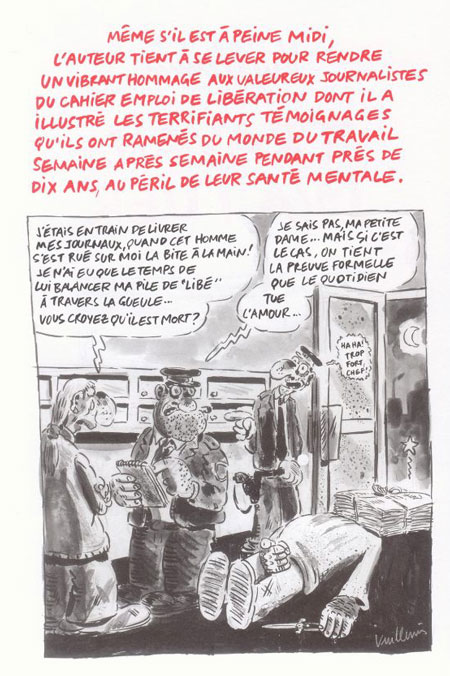 Travail m'a tuer – Par Philippe Vuillemin – Vent des Savanes