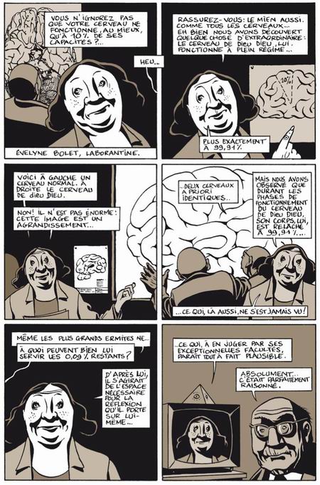 Dieu en personne - Par Marc-Antoine Mathieu - Delcourt