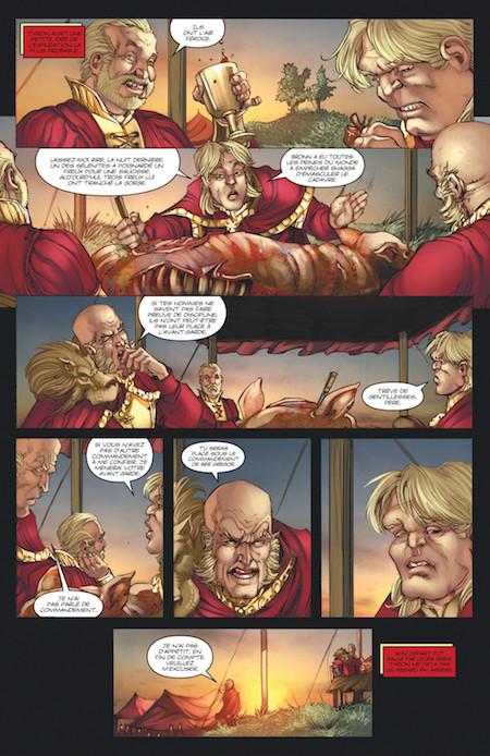 A Game of Thrones - Le Trône de fer, tome 6 - Par D. Abraham et T. Patterson - Dargaud