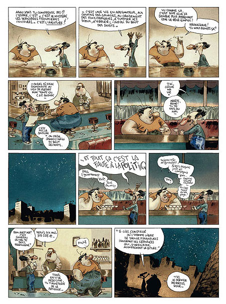 Valérian écluse chez Francisque